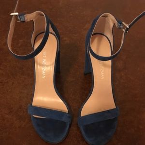 Blue Stuart Weitzman heels